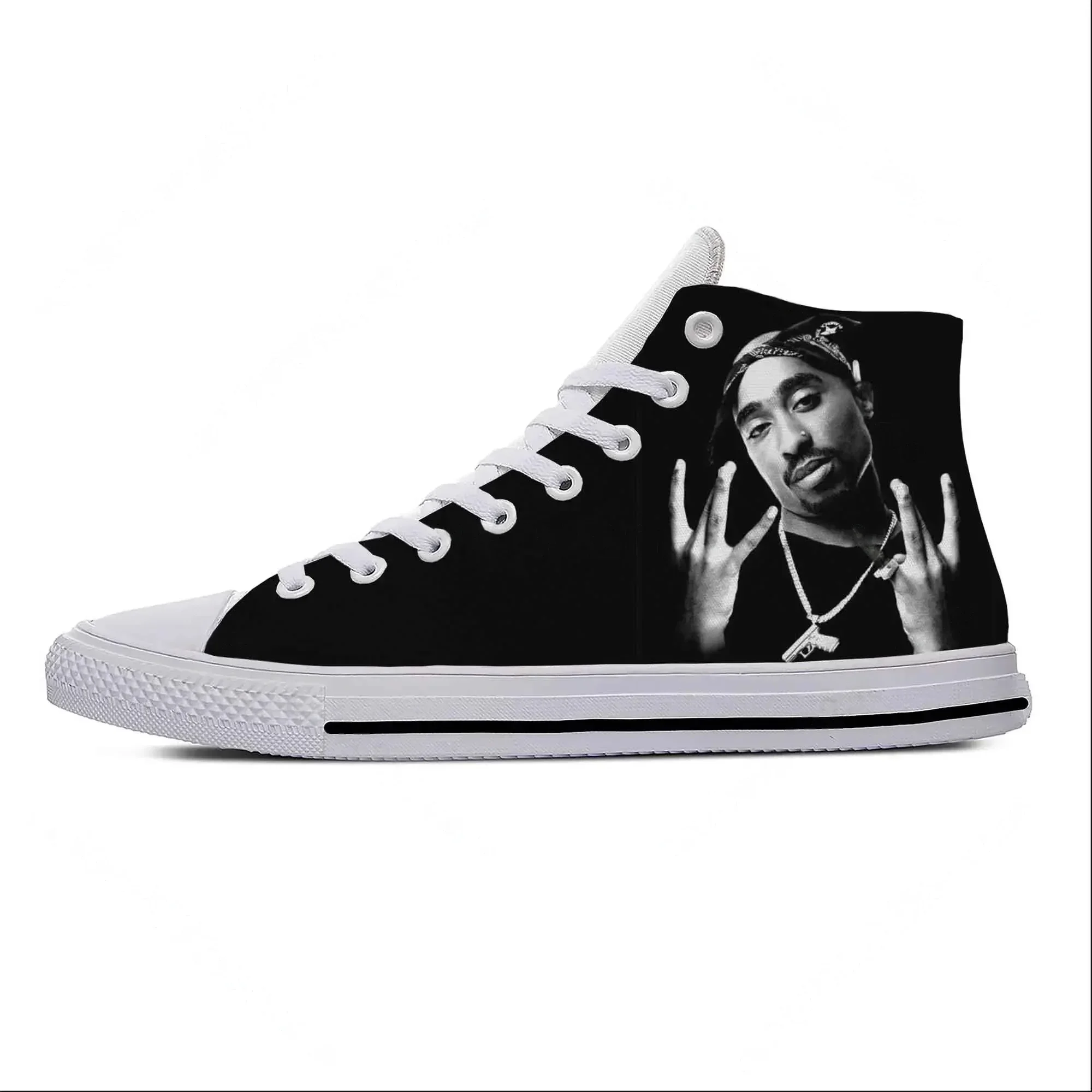 Hot Cool Summer Tupac Hip Hop Rap 2pac Casual Cloth Shoes High Top Lightweight Men Women Sneakers High Top Classic Board Shoes
Hot Cool Summer Tupac Hip Hop Rap 2pac Casual Cloth Shoes High Top Lightweight Men Women Sneakers High Top Classic Board Shoes