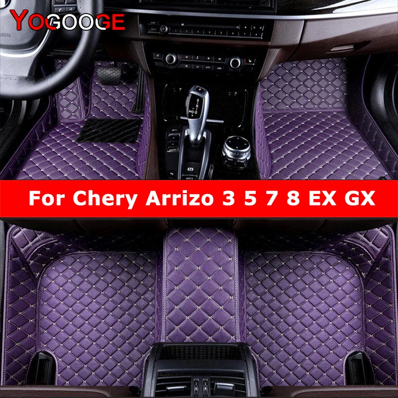 Автомобильные коврики YOGOOGE на заказ для Chery Arrizo 3, 5, 7, 8, EX GX, автомобильные ковры, аксессуары для ног
Автомобильные коврики YOGOOGE на заказ для Chery Arrizo 3, 5, 7, 8, EX GX, автомобильные ковры, аксессуары для ног