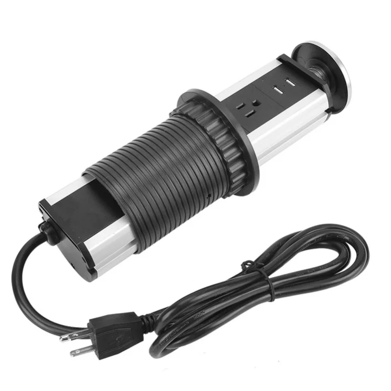 Электрическая розетка для дома, кухни, рабочего стола, выдвижная всплывающая розетка с USB-портом, электрическая
Электрическая розетка для дома, кухни, рабочего стола, выдвижная всплывающая розетка с USB-портом, электрическая