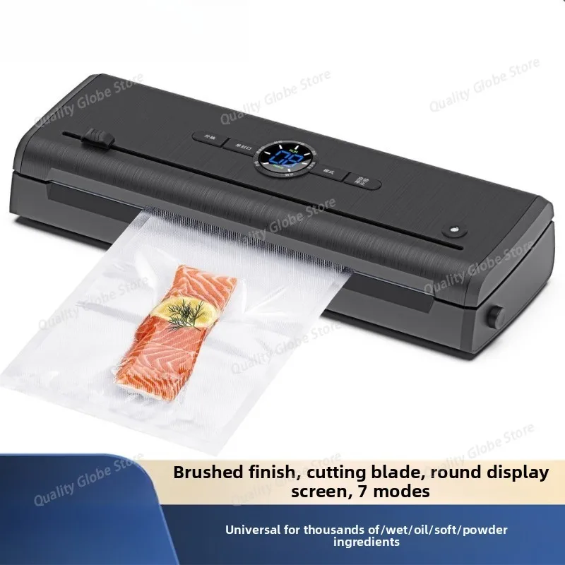Automatic Vacuum Sealer Machine For Food Preservation With Plastic Bags Packaging Sealing Functionality
Automatic Vacuum Sealer Machine For Food Preservation With Plastic Bags Packaging Sealing Functionality