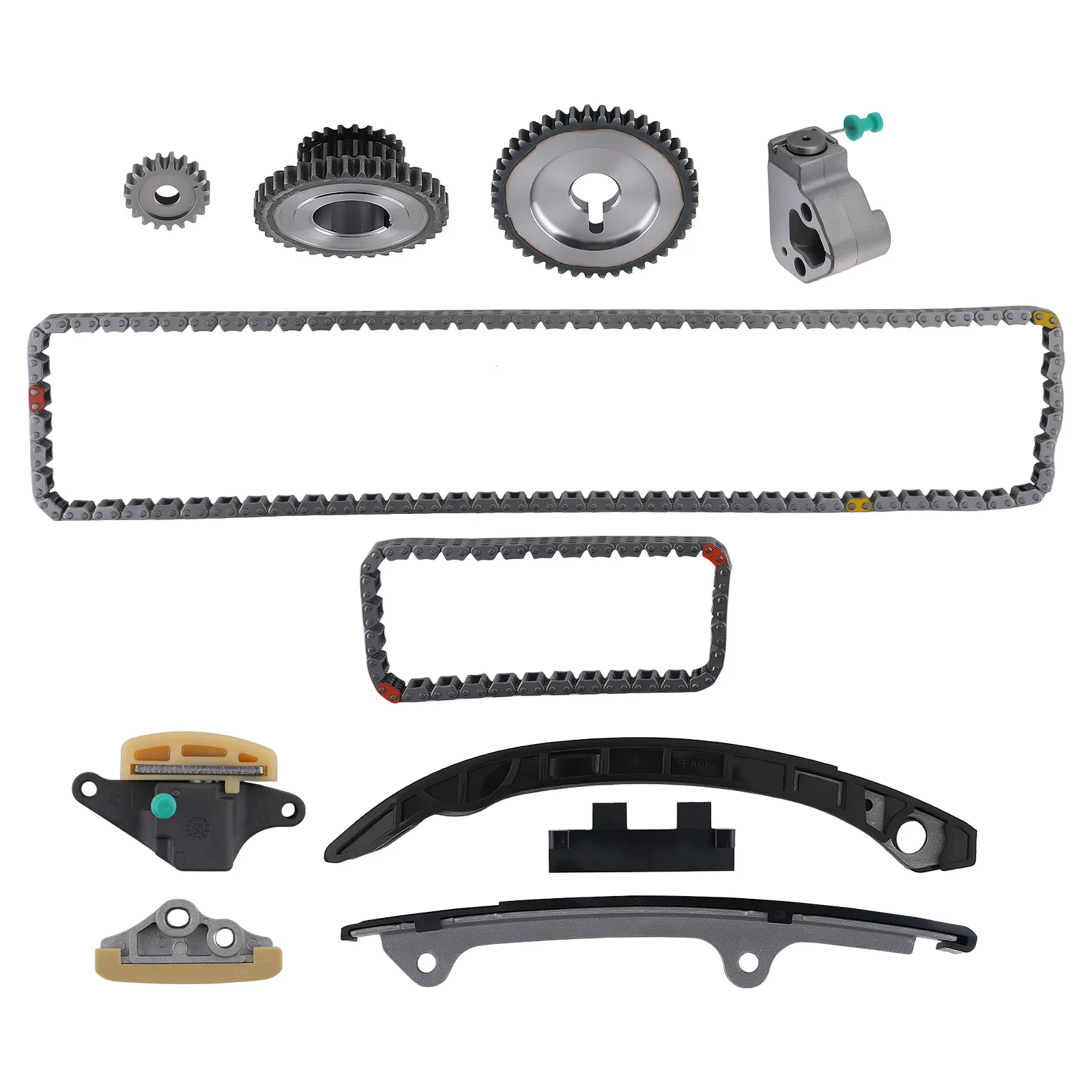 Timing Chain Kit for Nissan Rogue Frontier 2.5L 2005-2010 13085ET80A
Timing Chain Kit for Nissan Rogue Frontier 2.5L 2005-2010 13085ET80A