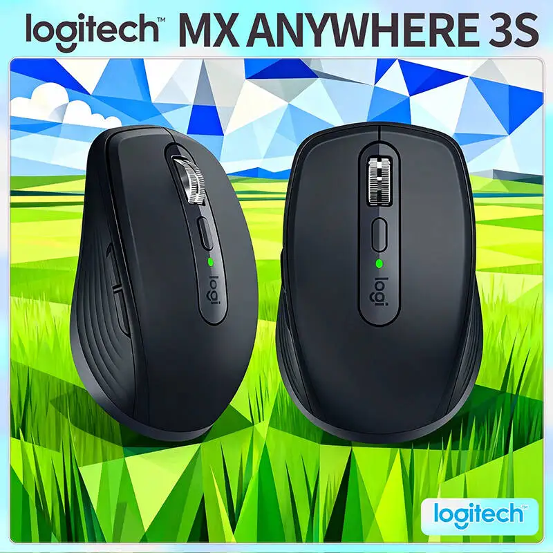 Компактная мышь Logitech MX Anywhere 3S, эргономичный дизайн, перезаряжаемая, с быстрым прокруткой для портативных ПК Mac
Компактная мышь Logitech MX Anywhere 3S, эргономичный дизайн, перезаряжаемая, с быстрым прокруткой для портативных ПК Mac