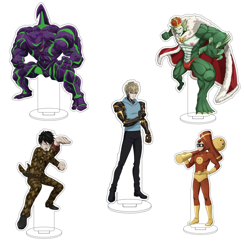 16CM Anime One-Punch Man Asura Unicorne Saitama Genos Cross Key Metal Knight Cos Acrylic Figure Stand Exquisite Ornaments Gifts
16CM Anime One-Punch Man Asura Unicorne Saitama Genos Cross Key Metal Knight Cos Acrylic Figure Stand Exquisite Ornaments Gifts