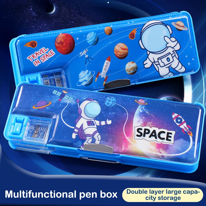 Cartoon Design Multifunction Pencil Box for Girls with Sharpener; Stylish Pencil Case Gifts
Cartoon Design Multifunction Pencil Box for Girls with Sharpener; Stylish Pencil Case Gifts