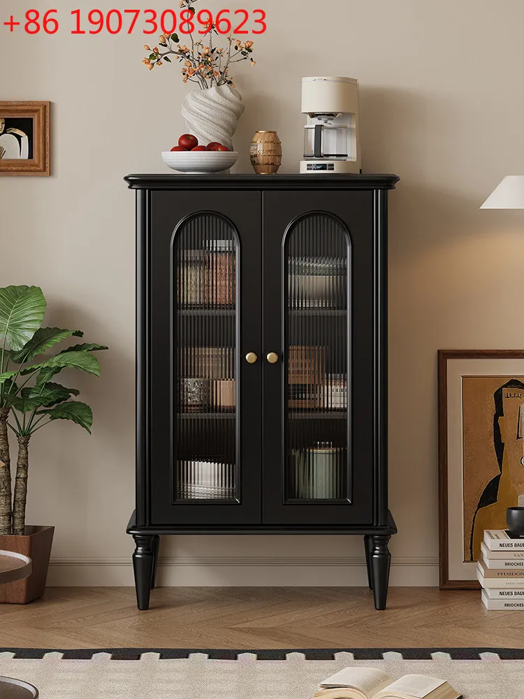Французский приставной шкаф, чайный шкаф, в антикварном стиле, с витриной из стекла Changhong, для хранения в гостиной, черный, из массива дерева
Французский приставной шкаф, чайный шкаф, в антикварном стиле, с витриной из стекла Changhong, для хранения в гостиной, черный, из массива дерева