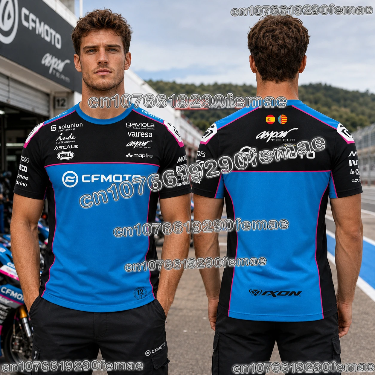 New CFmoto Aspar Racing Team Fan T Shirt Short Sleeve Motorbike Sport Casual Fashion Lightweight Tee For Men Women Daily Wear
New CFmoto Aspar Racing Team Fan T Shirt Short Sleeve Motorbike Sport Casual Fashion Lightweight Tee For Men Women Daily Wear