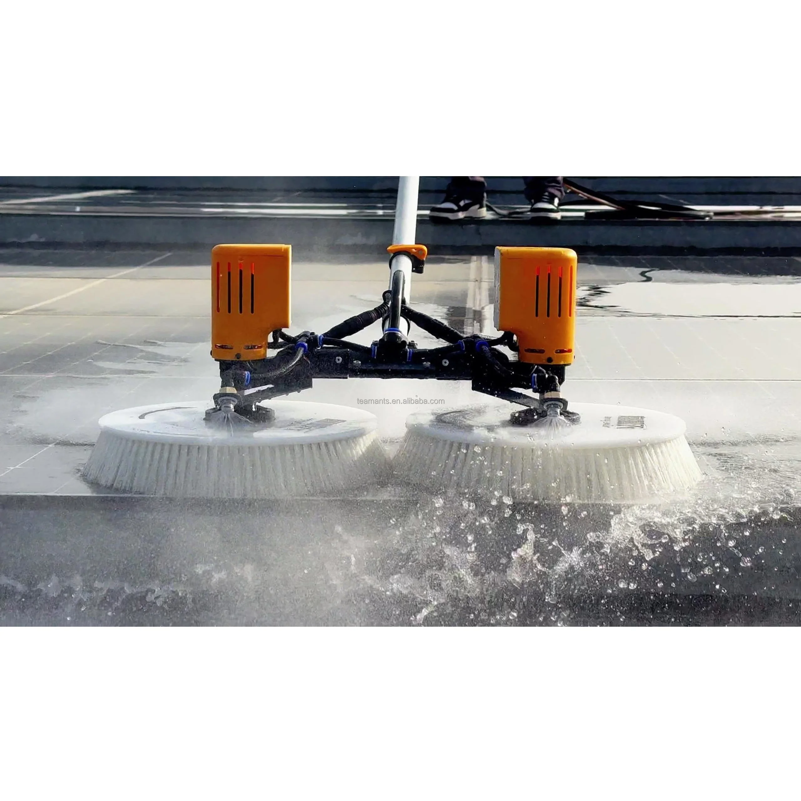 No Damage To The Panels Rotary Solar Panel Brush For Cleaning Solar Panel Brush Machine With Quick-Change System
No Damage To The Panels Rotary Solar Panel Brush For Cleaning Solar Panel Brush Machine With Quick-Change System