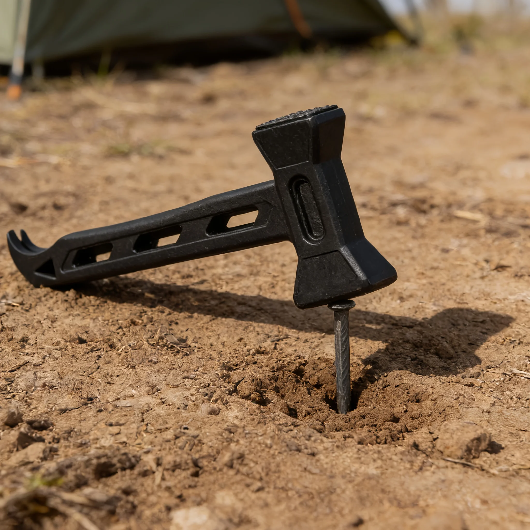 Lightweight Heavy Duty Tent Stake Hammer Anti-Slip Grip PE Outdoor Hammer for Camping Tent Tarpaulin Hiking Ground Shelter
Lightweight Heavy Duty Tent Stake Hammer Anti-Slip Grip PE Outdoor Hammer for Camping Tent Tarpaulin Hiking Ground Shelter