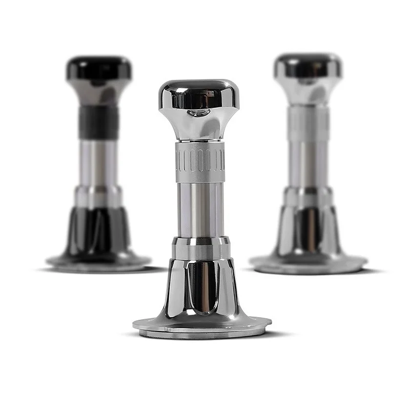 51/53/58mm Tampers Stainless Steel Resilient Coffee Powder Press Threaded Bottom Espresso Distribution Tool Barista Accessories
51/53/58mm Tampers Stainless Steel Resilient Coffee Powder Press Threaded Bottom Espresso Distribution Tool Barista Accessories