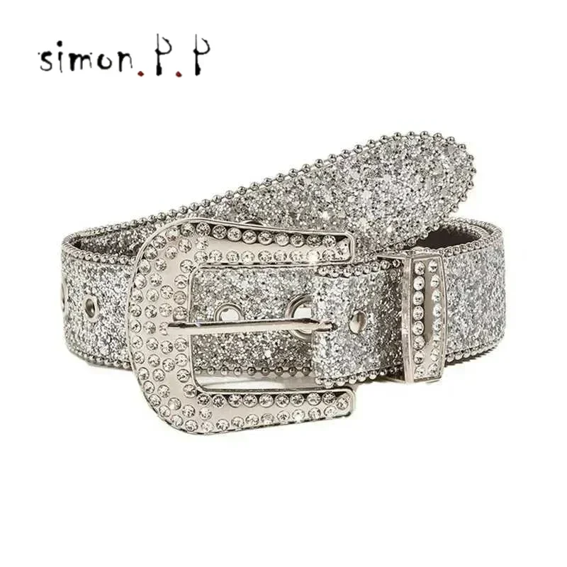 Goth Rhinestone Belt Western Cowboy Y2K Fashion Leather Strap for Women Men Girls Boys for Jeans Accessory
Goth Rhinestone Belt Western Cowboy Y2K Fashion Leather Strap for Women Men Girls Boys for Jeans Accessory