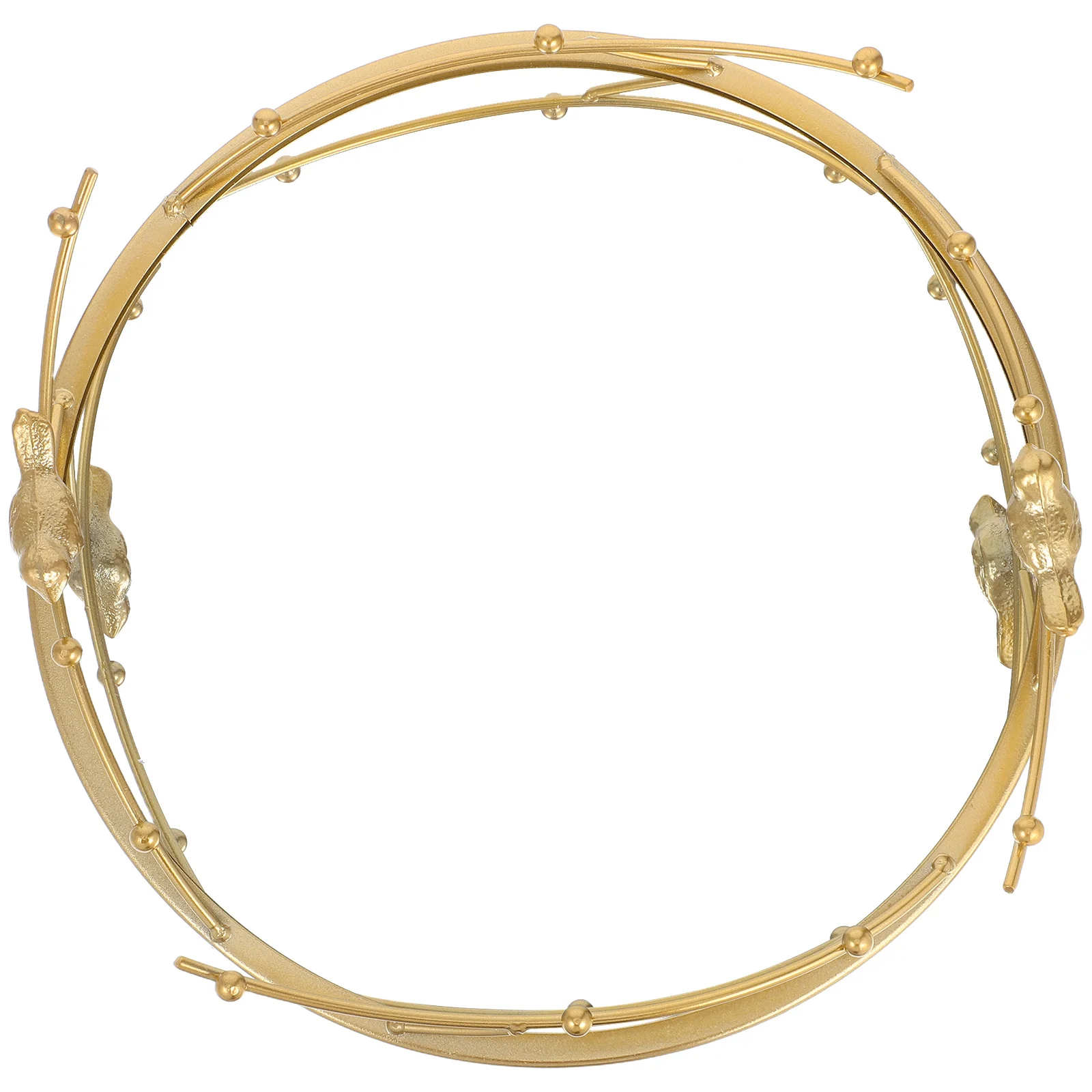 Golden Mirrored Vanity Tray Nordic Round Jewelry Organizer Perfume Storage Decorative Bird Dresser Organizer
Golden Mirrored Vanity Tray Nordic Round Jewelry Organizer Perfume Storage Decorative Bird Dresser Organizer