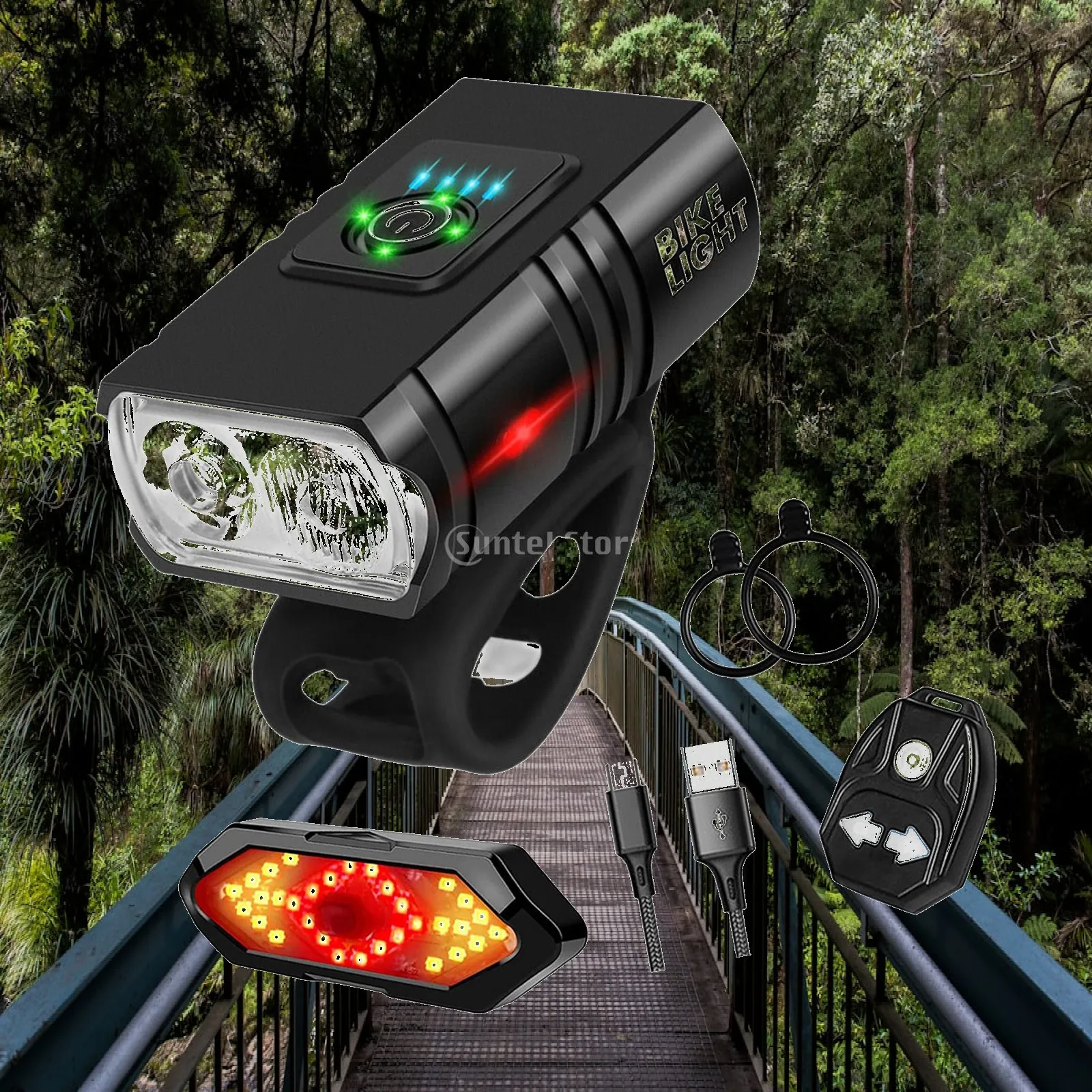 Universal Cycling Front Light LED Headlamp Aluminum Alloy Waterproof Rechargeable Bike Lamp for Night Ride
Universal Cycling Front Light LED Headlamp Aluminum Alloy Waterproof Rechargeable Bike Lamp for Night Ride