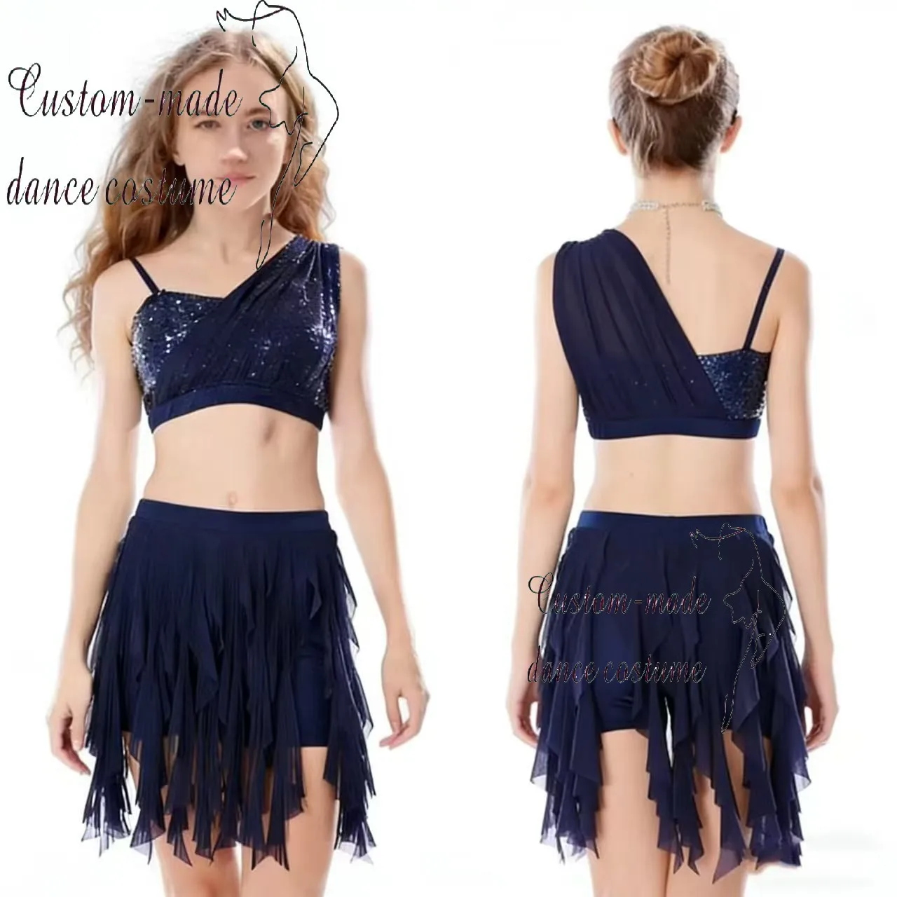 Stunning Black Fringe Latin Performance Dress for Women
Stunning Black Fringe Latin Performance Dress for Women