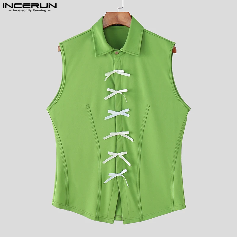 INCERUN Men Shirt Patchwork Lapel Sleeveless Button Casual Men Clothing Streetwear Summer 2025 Elegant Leisure Male Tops Shirts
INCERUN Men Shirt Patchwork Lapel Sleeveless Button Casual Men Clothing Streetwear Summer 2025 Elegant Leisure Male Tops Shirts