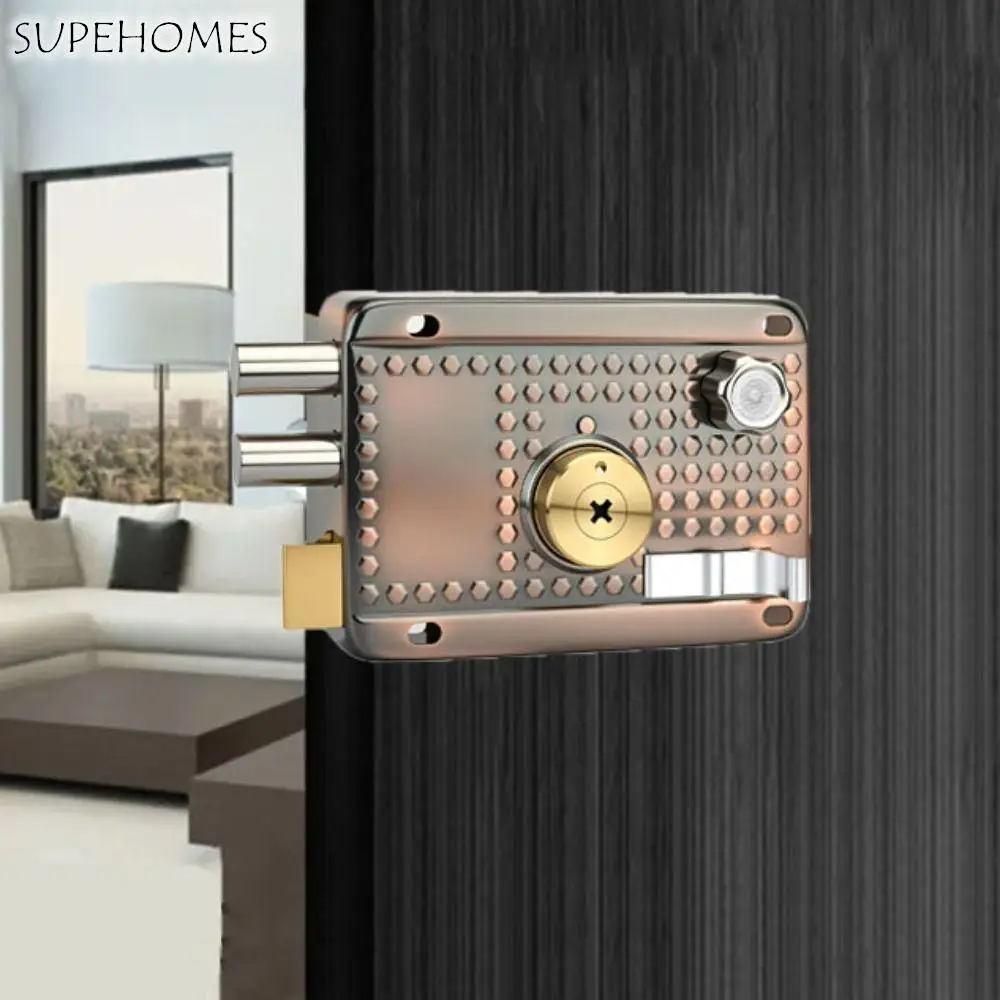 Stainless Steel Exterior Door Lock High Strength Steel Copper Hook Mortise Keyed Lock Multiple Insurance Dead Bolt
Stainless Steel Exterior Door Lock High Strength Steel Copper Hook Mortise Keyed Lock Multiple Insurance Dead Bolt