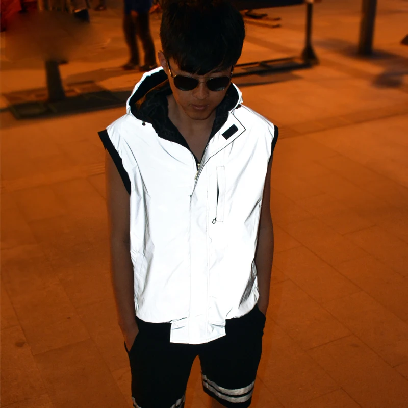 Светоотражающий жилет с капюшоном, большой размер, парный комплект в стиле Харадзюку, весна-лето-осень, из полиэфирного волокна
Светоотражающий жилет с капюшоном, большой размер, парный комплект в стиле Харадзюку, весна-лето-осень, из полиэфирного волокна