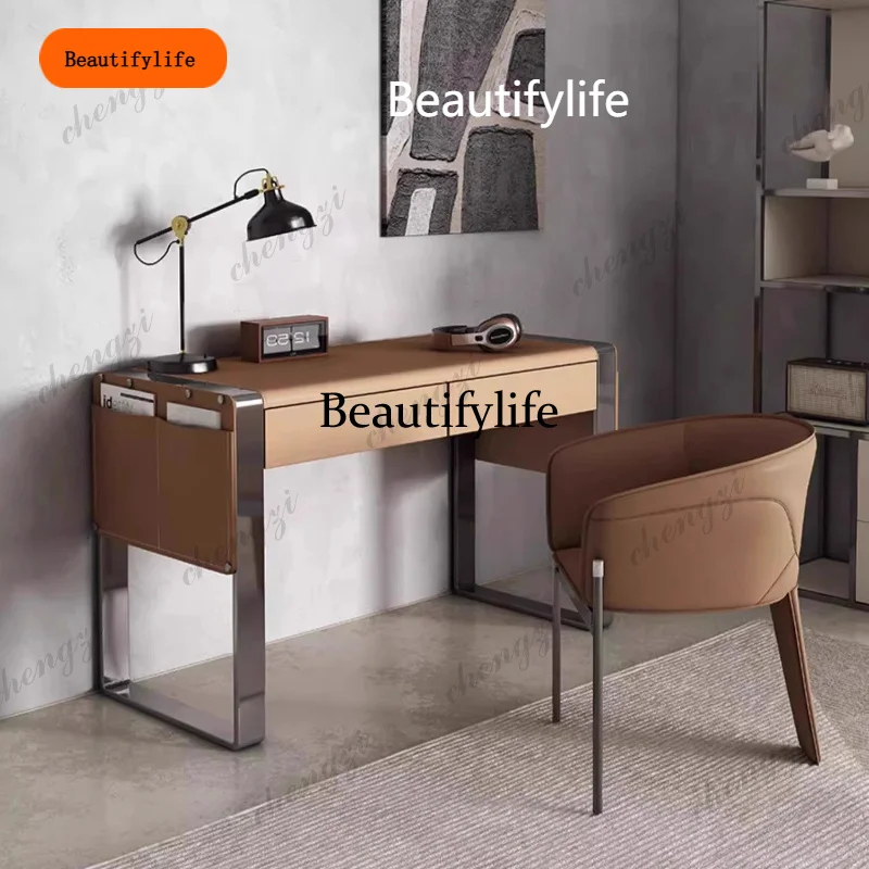B456 120x60x75 140x60x75 cm Modern saddle leather Computer desk Motion Room desks office table gaming desk Office Furniture
B456 120x60x75 140x60x75 cm Modern saddle leather Computer desk Motion Room desks office table gaming desk Office Furniture