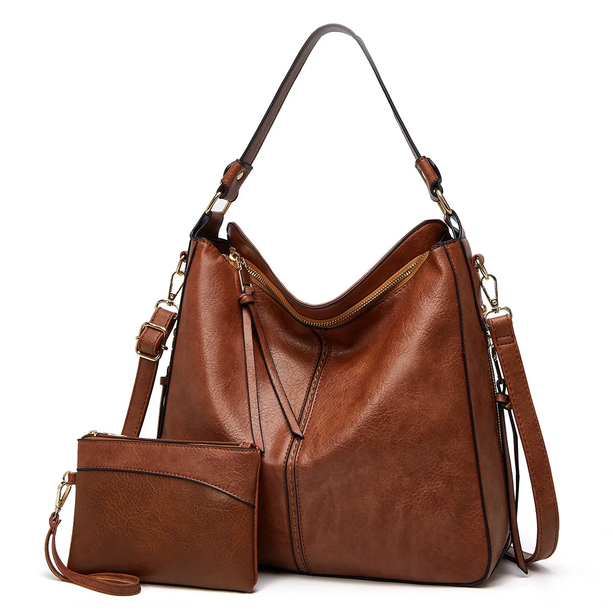 Crossbody Bags for Women PU bags Retro Large Women Fashion Handbags Wallet Tote Bag Shoulder Bag Satchel Purse Set
Crossbody Bags for Women PU bags Retro Large Women Fashion Handbags Wallet Tote Bag Shoulder Bag Satchel Purse Set