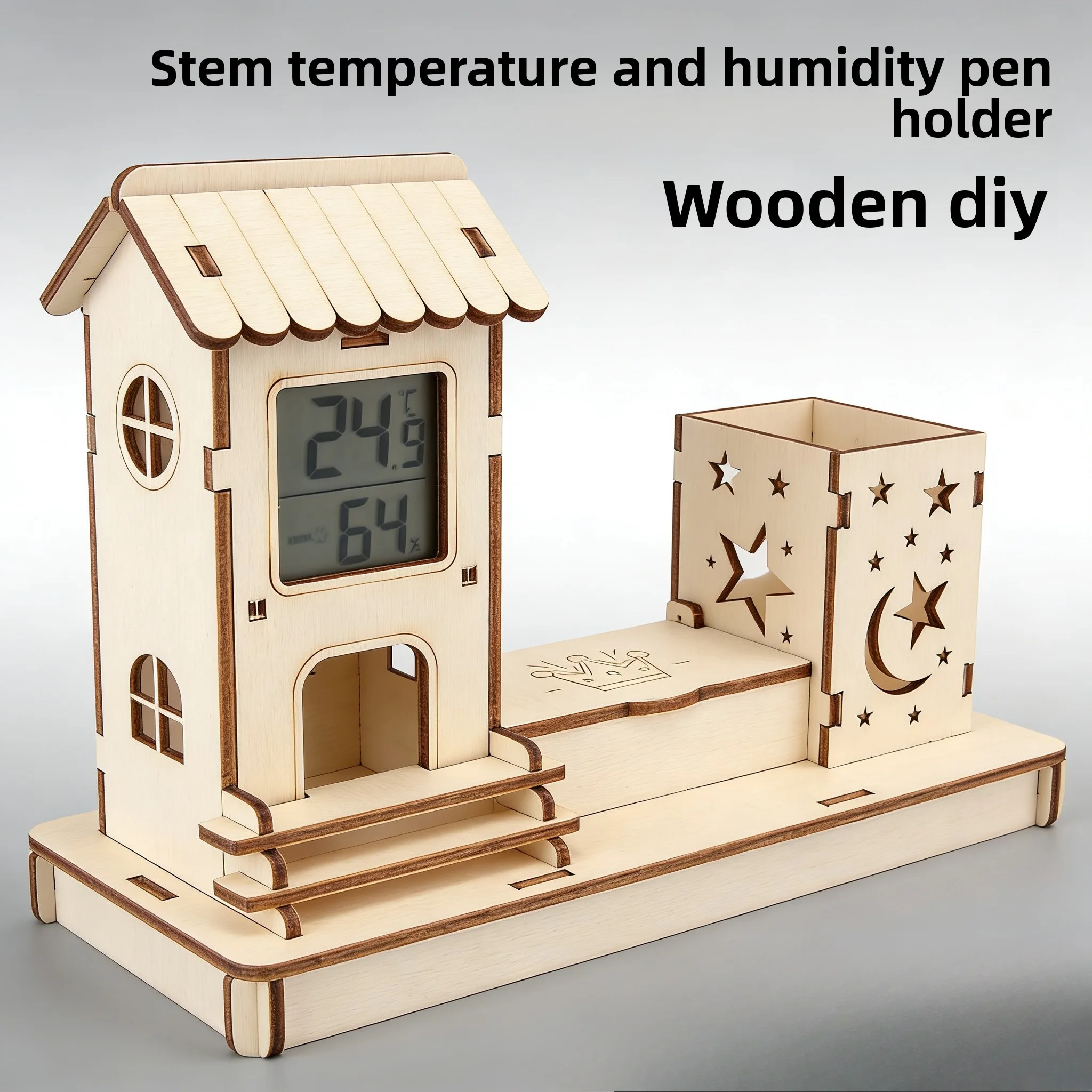 Children's science and education experiment models, children's DIY temperature and humidity assembly toys, children's DIY gifts
Children's science and education experiment models, children's DIY temperature and humidity assembly toys, children's DIY gifts