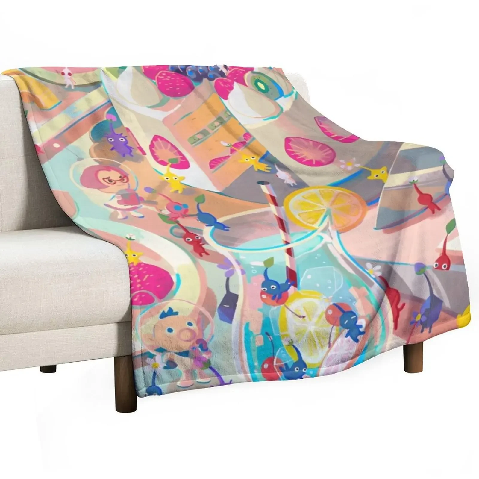 Pikmin 4 Throw Blanket Reusable Durable Soft Blanket for All Seasons
Pikmin 4 Throw Blanket Reusable Durable Soft Blanket for All Seasons