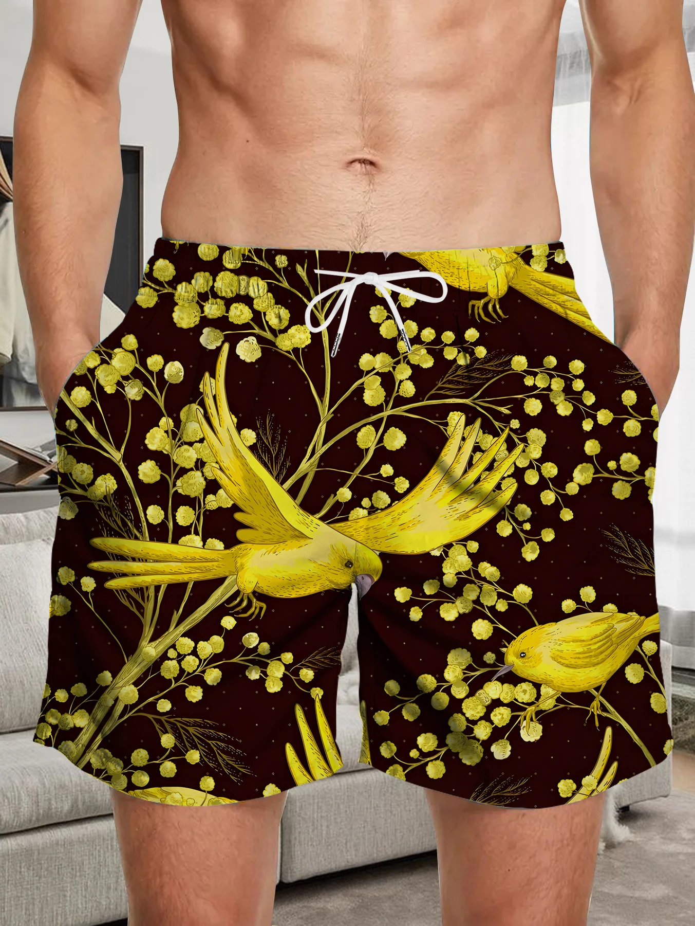 Plus Size Men Digital Printed Shorts Full Print Quick Dry Polyester Beach Trunks
Plus Size Men Digital Printed Shorts Full Print Quick Dry Polyester Beach Trunks