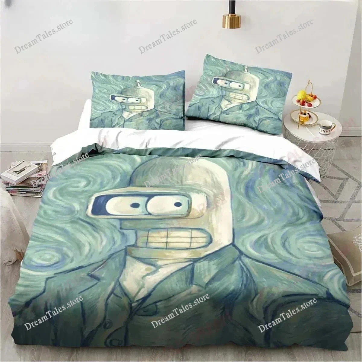 Cartoon Futuramas Bender Poster Bedding Set Sheet King Twin Double Child Bedding Set Mircofiber or Polyester Duvet Cover Set
Cartoon Futuramas Bender Poster Bedding Set Sheet King Twin Double Child Bedding Set Mircofiber or Polyester Duvet Cover Set