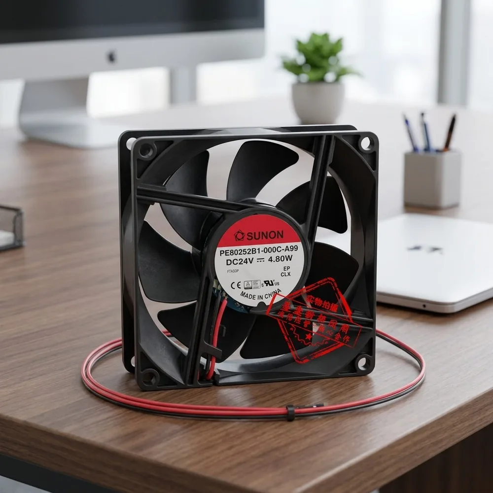 For SUNON PE80252B1-000C-A99 DC24V 4.8W 8CM 2-Wire Inverter Cooling Fan
For SUNON PE80252B1-000C-A99 DC24V 4.8W 8CM 2-Wire Inverter Cooling Fan