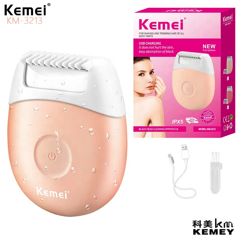 Водонепроницаемый Эпилятор Kemei, компактный дизайн, быстрое наполнение, без повреждения кожи, для удаления волос на теле, с USB-зарядкой
Водонепроницаемый Эпилятор Kemei, компактный дизайн, быстрое наполнение, без повреждения кожи, для удаления волос на теле, с USB-зарядкой