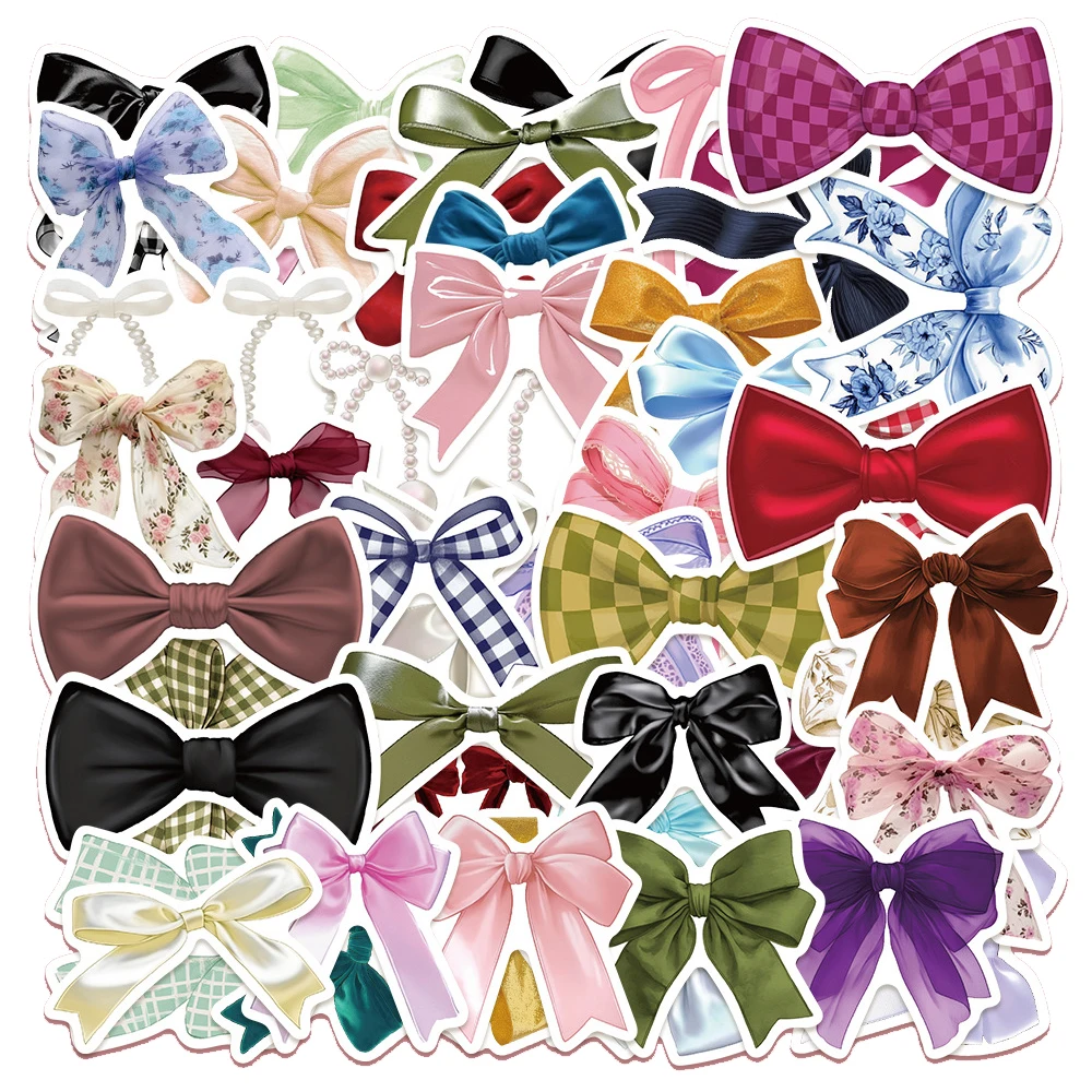 10/30/50pcs Beautiful Girl Bowknot Cartoon Stickers Colorful Graffiti Bow Aesthetic Decals Sticker for Suitcase Phone Case Diary
10/30/50pcs Beautiful Girl Bowknot Cartoon Stickers Colorful Graffiti Bow Aesthetic Decals Sticker for Suitcase Phone Case Diary