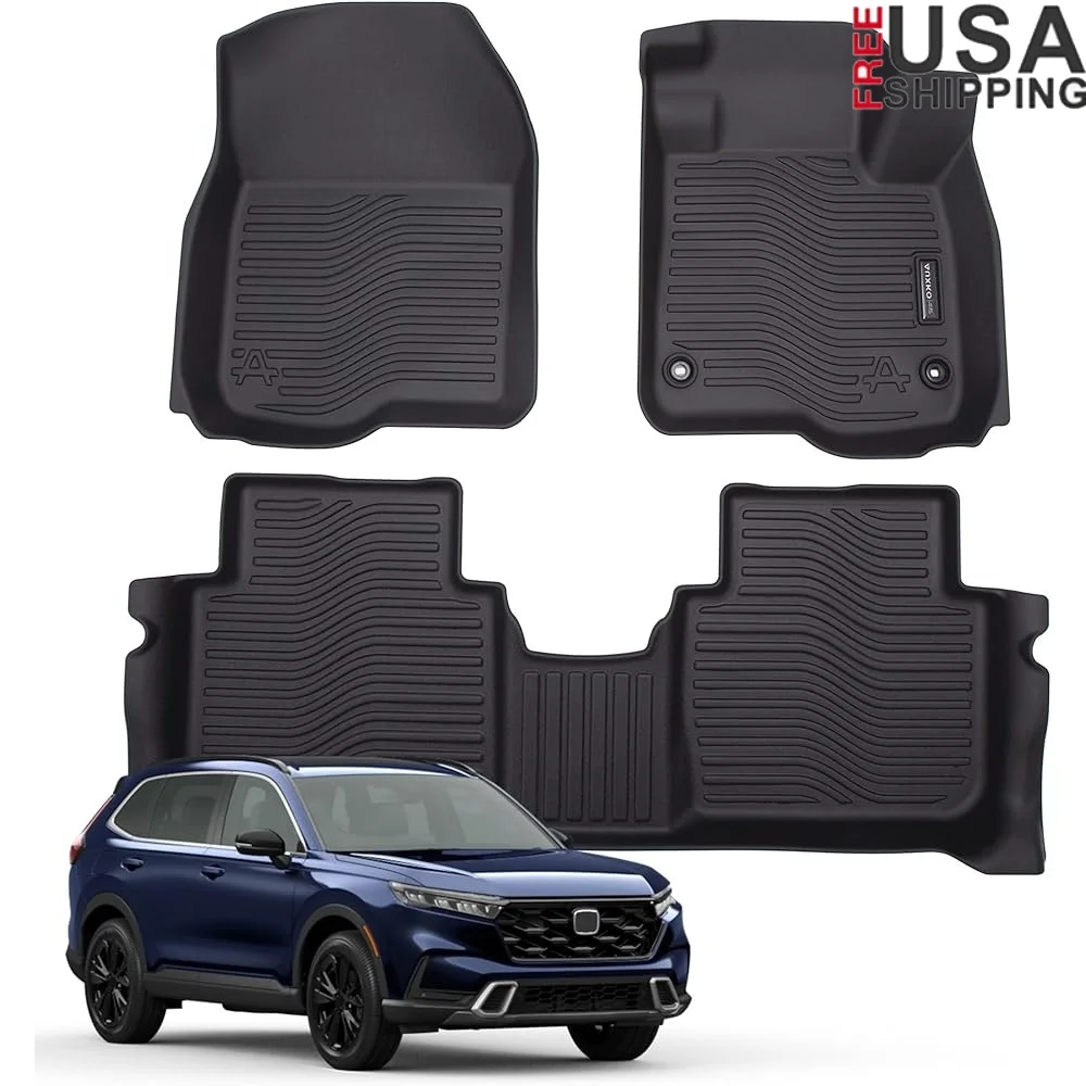 Коврики для пола Honda CR-V 2023 2024 2025 Гибридный резиновый ТПЭ Прочный Нескользящий на заказ Легкое обслуживание Высокий дизайн стен
Коврики для пола Honda CR-V 2023 2024 2025 Гибридный резиновый ТПЭ Прочный Нескользящий на заказ Легкое обслуживание Высокий дизайн стен