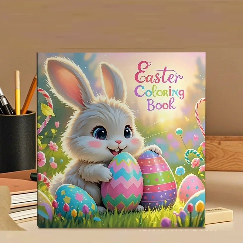 Happy Easter Coloring Book - Cute Stress Relief Drawing Book Ideal Gift for Party And Birthday
Happy Easter Coloring Book - Cute Stress Relief Drawing Book Ideal Gift for Party And Birthday