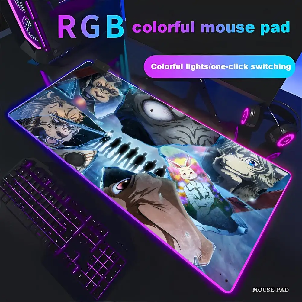 Коврик для мыши RGB Cartoon Beastars, коврик для планшета, ноутбука, HYBXAXC, настольный коврик для мыши, милый коврик для мыши с HD-печатью, игровой коврик для клавиатуры, csgo Player
Коврик для мыши RGB Cartoon Beastars, коврик для планшета, ноутбука, HYBXAXC, настольный коврик для мыши, милый коврик для мыши с HD-печатью, игровой коврик для клавиатуры, csgo Player