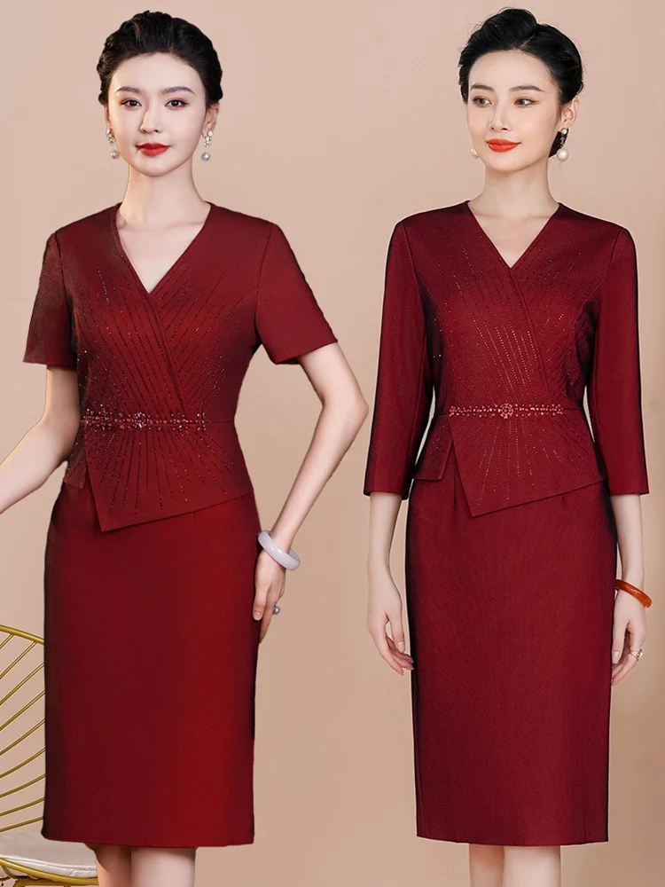 Elegant Maternity Wedding Dress Summer New Arrival High-End Luxury Mid-Length Straight Hemline V-Neck Zipper Closure Polyeste...
Elegant Maternity Wedding Dress Summer New Arrival High-End Luxury Mid-Length Straight Hemline V-Neck Zipper Closure Polyeste...