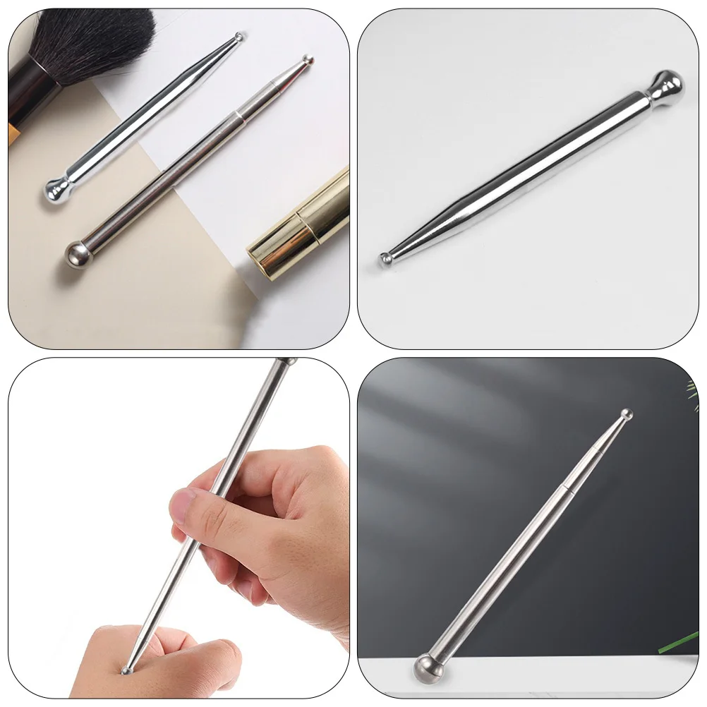 1pc Stainless Steel Facial Massage Acupoint Pressure Stick Muscle Relaxer Neck Shoulder Back Massaging Tool Durable Compact
1pc Stainless Steel Facial Massage Acupoint Pressure Stick Muscle Relaxer Neck Shoulder Back Massaging Tool Durable Compact