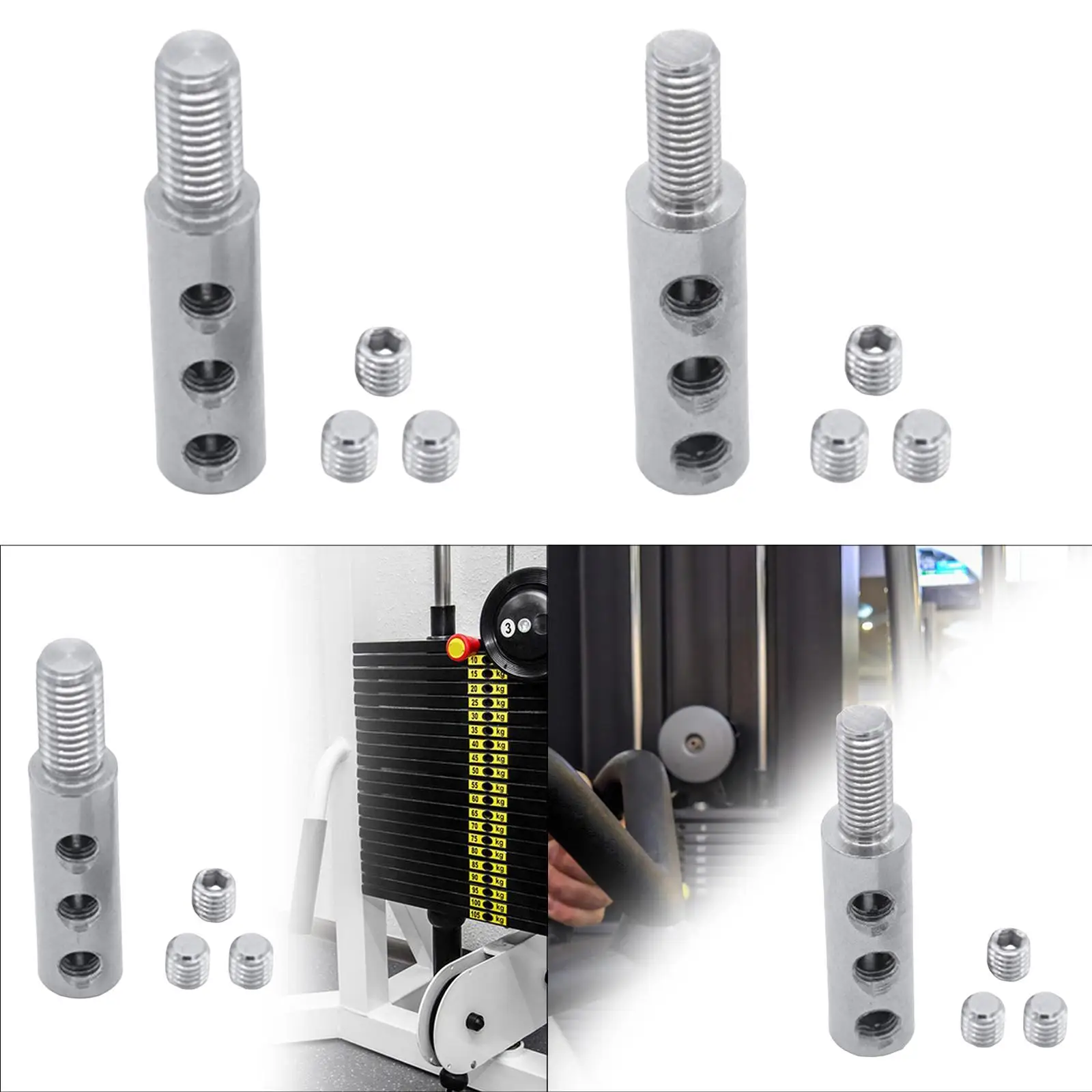 Selector Pin Top Cap Gym Cable Terminal Exercise Fitness Pulley System Parts Wire Rope Port Joint Cable/Top Plate Connector
Selector Pin Top Cap Gym Cable Terminal Exercise Fitness Pulley System Parts Wire Rope Port Joint Cable/Top Plate Connector