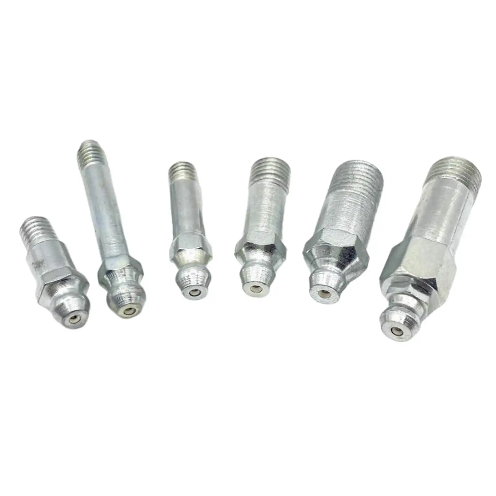 5pcs M6 M8 M10 M12 1/8" BSP NPT 1/4-28 UNF Iron Grease Zerk Nipple Nipple Fitting For Grease Gun Machine
5pcs M6 M8 M10 M12 1/8" BSP NPT 1/4-28 UNF Iron Grease Zerk Nipple Nipple Fitting For Grease Gun Machine