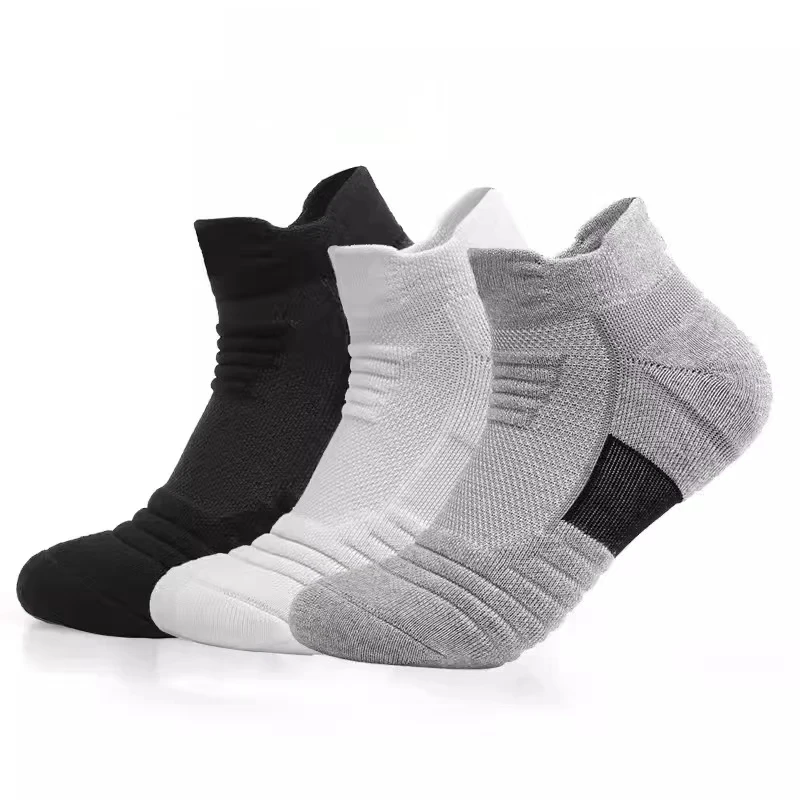 3 Pairs Breathable Mesh Athletic Terry Socks Cushioned Moisture-managing and Durable Reduces Foot for Running Hiking & Sports
3 Pairs Breathable Mesh Athletic Terry Socks Cushioned Moisture-managing and Durable Reduces Foot for Running Hiking & Sports