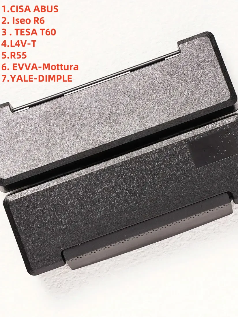 Lishi STYLE 2 in 1 Tool for CISA ABUS /Iseo R6 /TESA T60 /L4V-T /R55 /EVVA-Mottura /YALE-DIMPLE/MULTI 7*7
Lishi STYLE 2 in 1 Tool for CISA ABUS /Iseo R6 /TESA T60 /L4V-T /R55 /EVVA-Mottura /YALE-DIMPLE/MULTI 7*7
