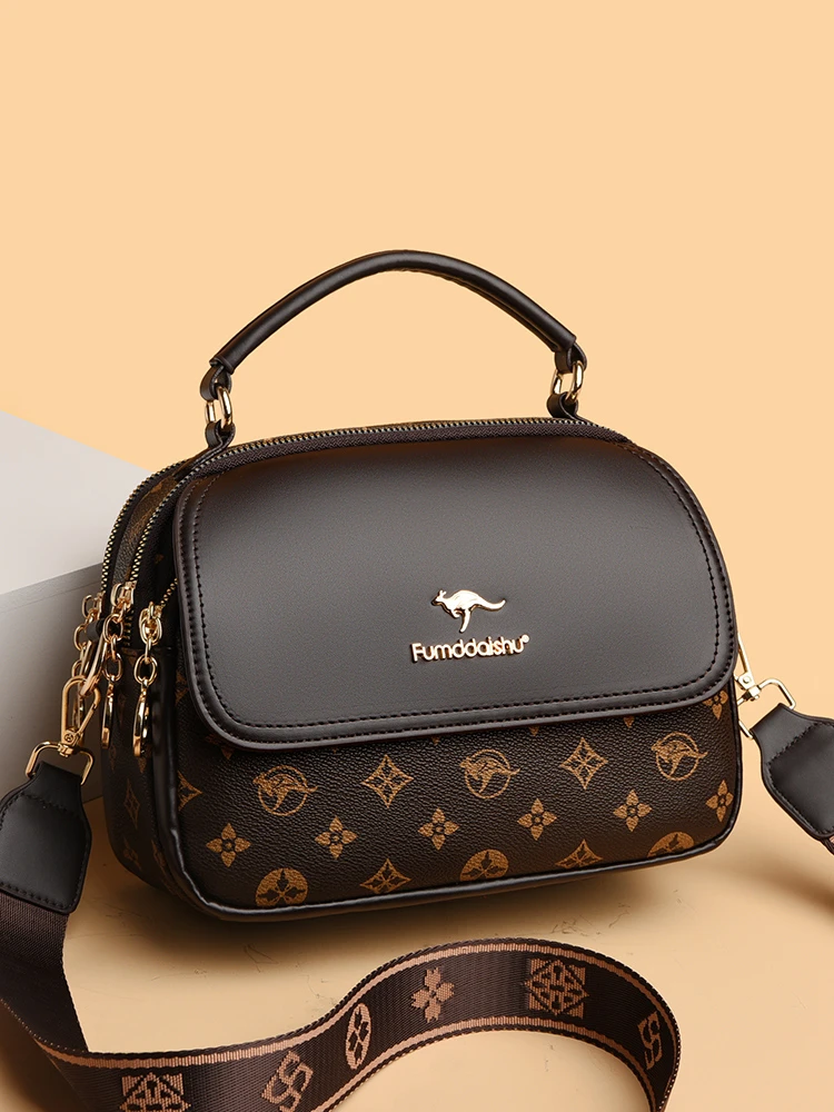 Faionable Soft Leather Crossbody Bag Women's Single oulder Bag Dual Strap Versatile Handbag Small round Bag for Young Women
Faionable Soft Leather Crossbody Bag Women's Single oulder Bag Dual Strap Versatile Handbag Small round Bag for Young Women