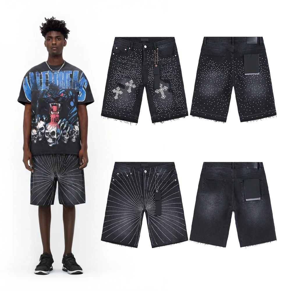 Новые летние рваные шорты, джинсы со стразами, уличная одежда в стиле хип-хоп, уличный стиль, винтажные шорты в стиле ретро для мужской одежды
Новые летние рваные шорты, джинсы со стразами, уличная одежда в стиле хип-хоп, уличный стиль, винтажные шорты в стиле ретро для мужской одежды