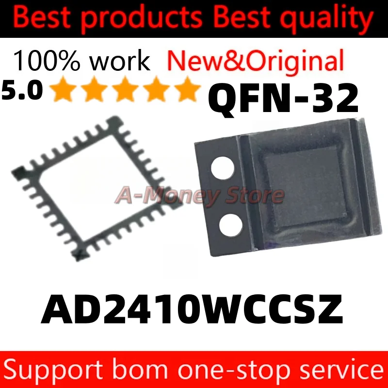 (2pcs)AD2410W AD2410 AD2410WCCSZ QFN-32
(2pcs)AD2410W AD2410 AD2410WCCSZ QFN-32