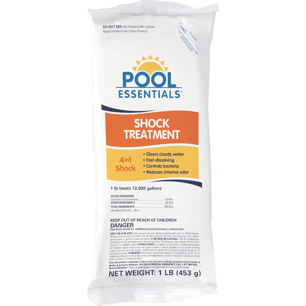 US Shipping Fast Dissolving Shock Treatment Granular Clears Cloudy Water 24-Pack
US Shipping Fast Dissolving Shock Treatment Granular Clears Cloudy Water 24-Pack