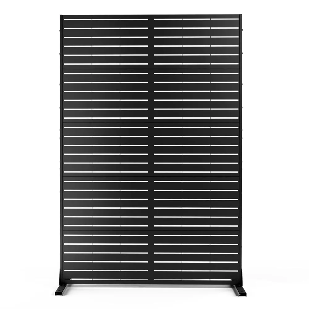 Metal Privacy Screen Outdoor Freestanding Privacy Wall Panels and Decorative Patio Dividers,Crafted From Steel with, Customized
Metal Privacy Screen Outdoor Freestanding Privacy Wall Panels and Decorative Patio Dividers,Crafted From Steel with, Customized