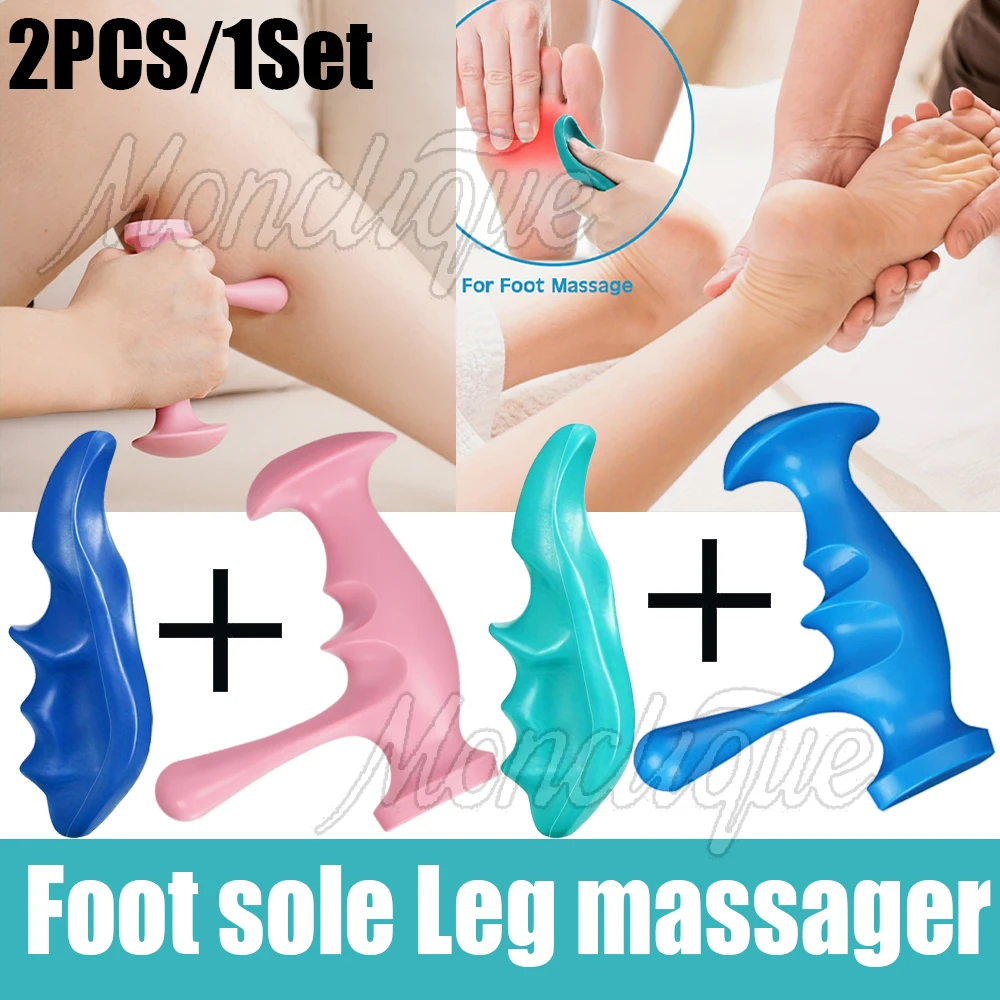 2PCS/Set Foot Finger Pressure Massager Press Trigger Point Massager Full Body Foot Back Manual Tool Deep Relaxed Relieve Fatigue
2PCS/Set Foot Finger Pressure Massager Press Trigger Point Massager Full Body Foot Back Manual Tool Deep Relaxed Relieve Fatigue
