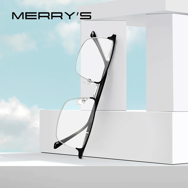 MERRYS DESIGN Men Luxury Alloy Optics Glasses Frames Male Square Ultralight Myopia Prescription Glasses Fashion Style S2016
MERRYS DESIGN Men Luxury Alloy Optics Glasses Frames Male Square Ultralight Myopia Prescription Glasses Fashion Style S2016