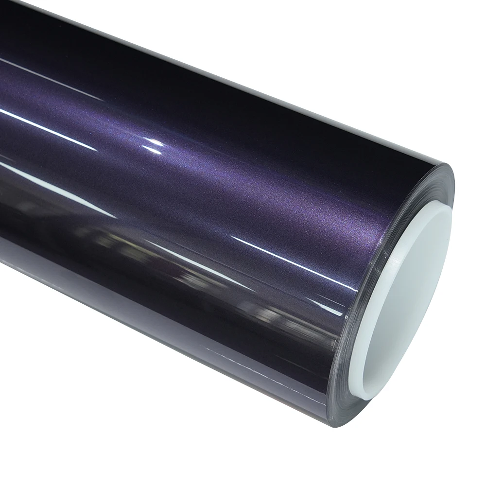 WRAPMASTER 1.52x17M PET Metallic Glossy Violet Grey Car Body Sticker Car Wrap Vinyl PVC Film
WRAPMASTER 1.52x17M PET Metallic Glossy Violet Grey Car Body Sticker Car Wrap Vinyl PVC Film