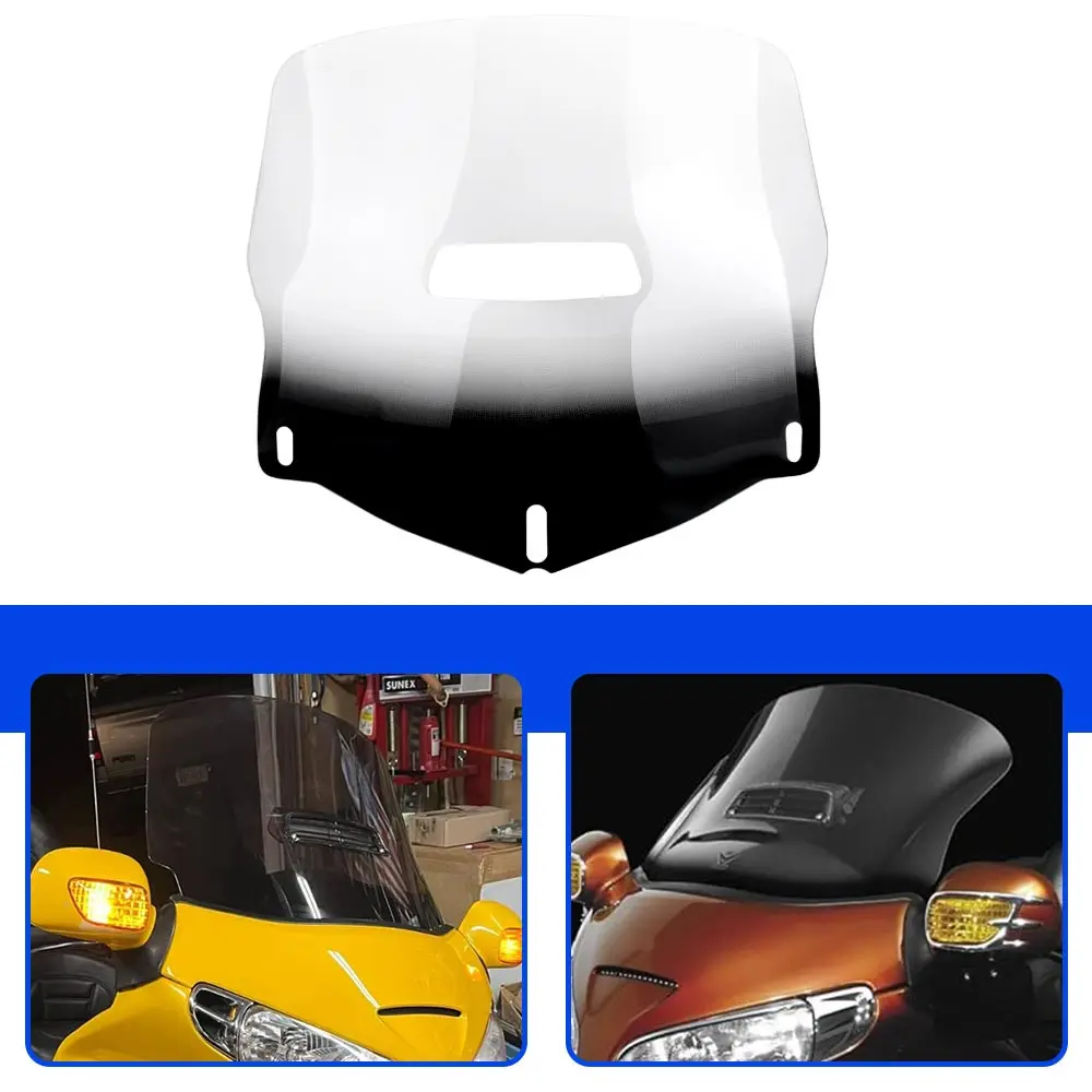 Motorcycle Windshield Fairing Wind Screen Wind Deflector For Honda Goldwing GL1800 Gold Wing GL 1800 2001-2017 Accessories Clear
Motorcycle Windshield Fairing Wind Screen Wind Deflector For Honda Goldwing GL1800 Gold Wing GL 1800 2001-2017 Accessories Clear