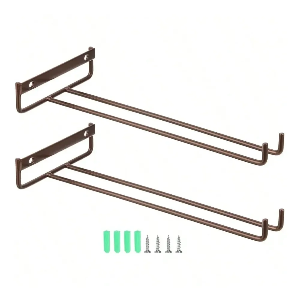 Uxcell 2Pcs Wine Glass Rack 10.43 Inch Iron Wine Glasses Rack Under Cabinet Stemware Rack Wall Mountable Wine Glass Holder Stor
Uxcell 2Pcs Wine Glass Rack 10.43 Inch Iron Wine Glasses Rack Under Cabinet Stemware Rack Wall Mountable Wine Glass Holder Stor