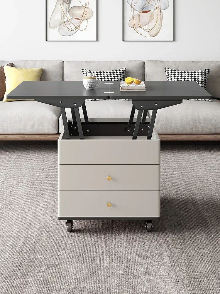 Small Apartment Lifting Coffee Table Dual-Use Simple Retractable Folding Table Multi-Function
Small Apartment Lifting Coffee Table Dual-Use Simple Retractable Folding Table Multi-Function