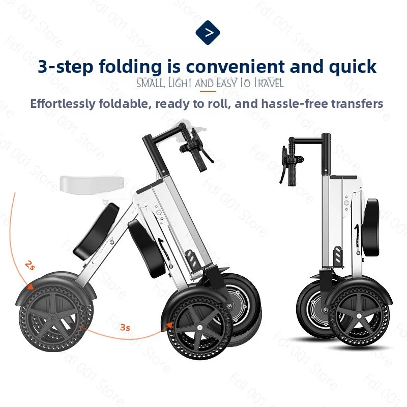 Electric Tricycle Small Folding Battery Car Home Use
Electric Tricycle Small Folding Battery Car Home Use